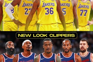 🤔美媒晒新阵容下的湖人VS快船：洛城一条街 现在谁主宰？