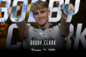 官方：萨尔茨堡中场克拉克租借加盟德比郡，球员曾效力利物浦