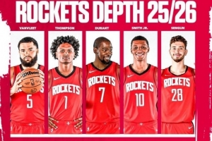 🚀化身顶流！火箭常规赛揭幕战将对阵卫冕冠军 圣诞大战VS湖人