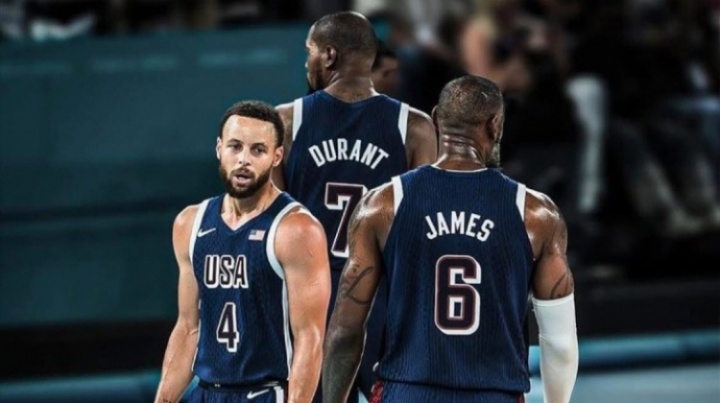 🔥美媒晒詹杜库奥运合照：可能是史上最酷的篮球照片之一