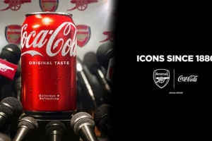 官方：阿森纳与可口可乐达成为期两年的全球合作伙伴关系