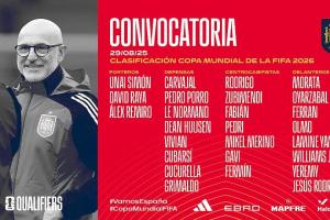 西班牙国家队名单：亚马尔领衔，卡瓦哈尔回归，莫拉塔在列