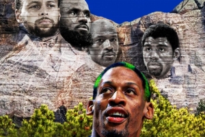 你认同吗？罗德曼分享他的总统山人选：乔詹库&魔术师！