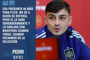 佩德里：不知道弗里克说的自大是指谁，到时候他会告诉我们的