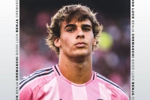 官方：迈阿密国际中场克雷马斯基租借至帕尔马 后者可选择买断