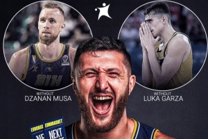 不容易！波黑男篮1993年之后再次杀进欧锦赛淘汰赛