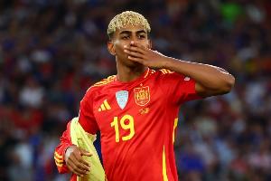 亚马尔射门、射正、成功过人等5项关键数据均高于保加利亚全队