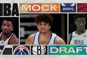 大年竞争激烈！26年模拟选秀：彼得森状元 布泽尔榜眼 迪班萨探花