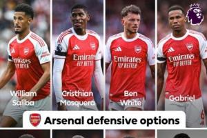 铜墙铁壁😤阿森纳4轮仅失1球，防线八大金刚+因卡皮耶尚未出场