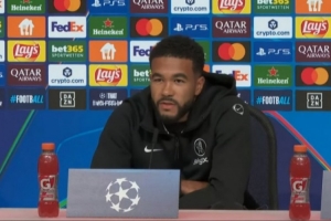 里斯-詹姆斯：我们想在最高水平竞争 祝杰克逊顺利但不包括明晚