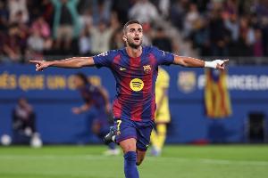 多点开花，巴萨近3场比赛有5名不同球员梅开二度