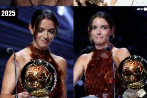 一年比一年美😍颜值高实力强，来看看邦马蒂3年领奖的妆造变化